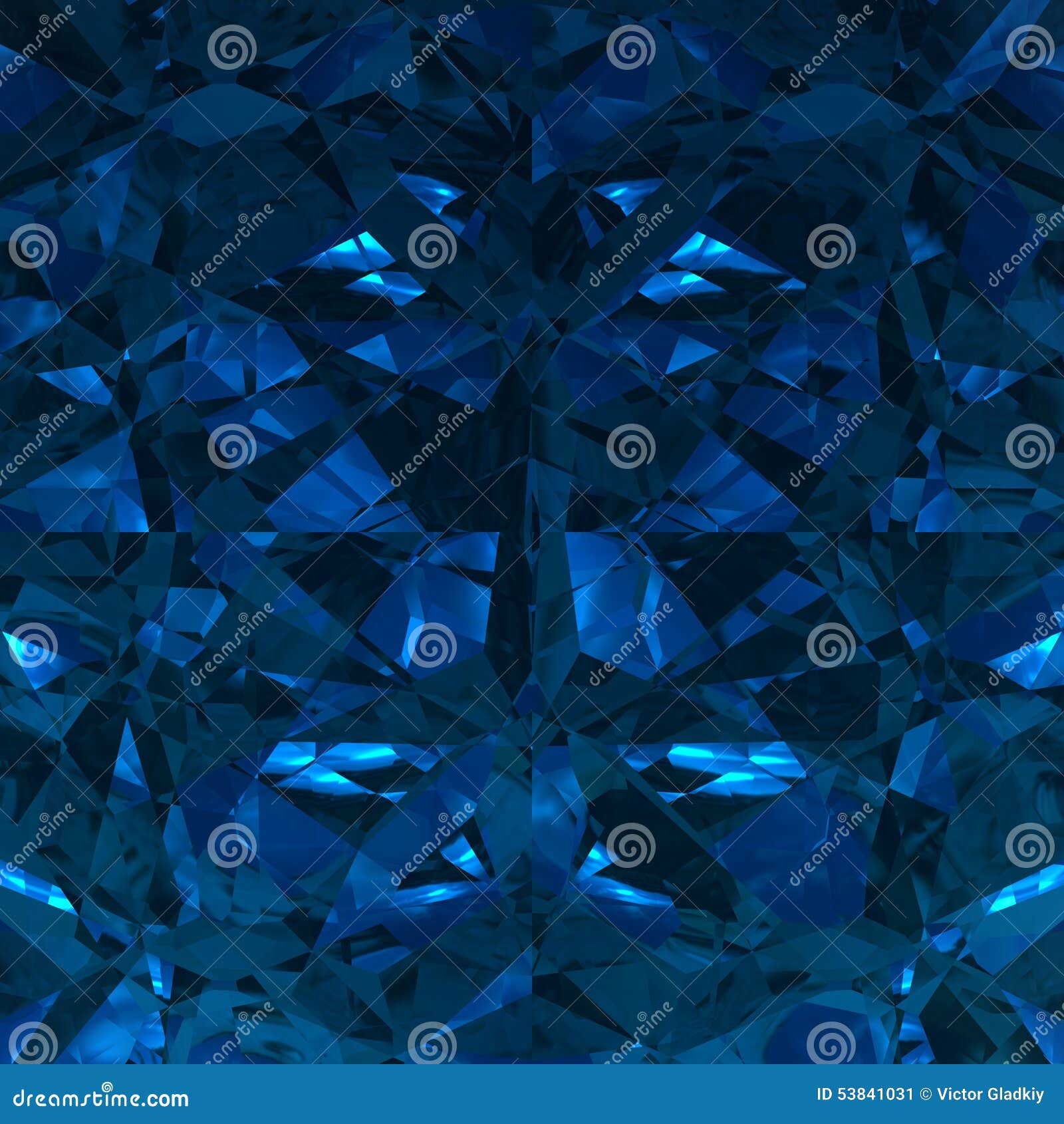 Blue Background of Jewelry Gemstone Stock Image Image of carat