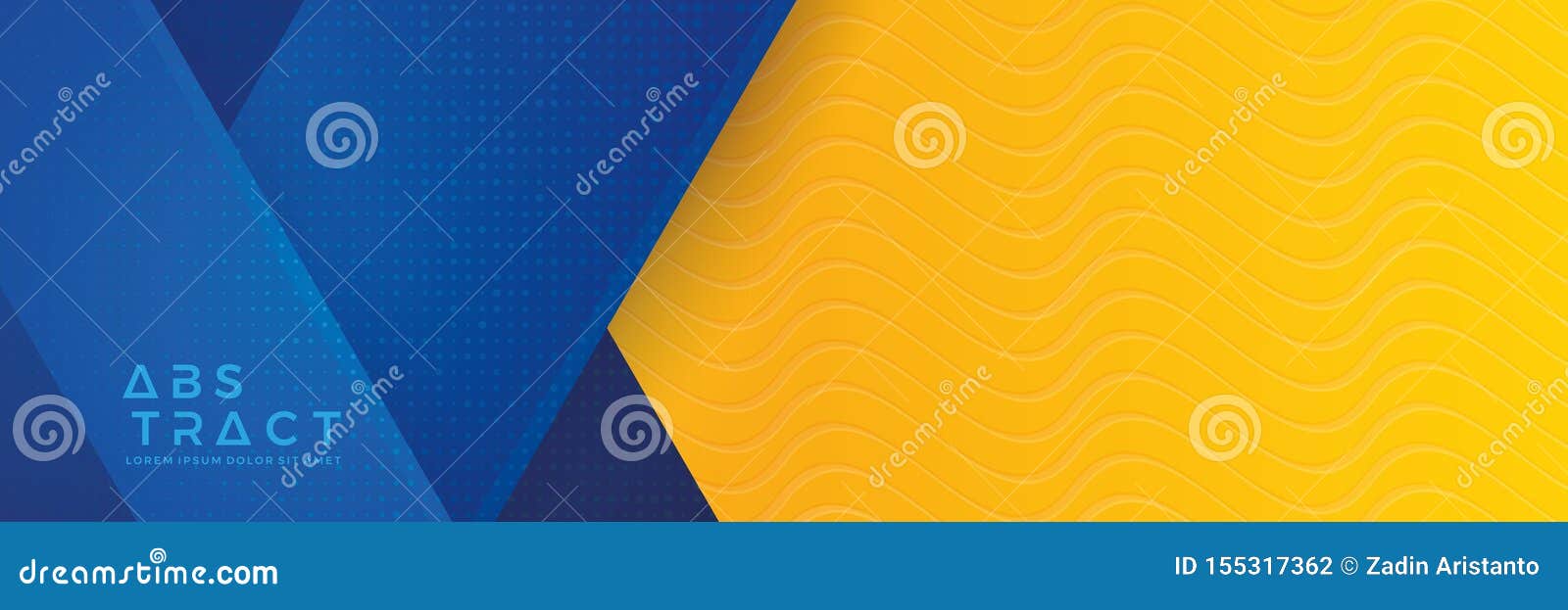 blue background with orange and yellow color composition in abstract. abstract backgrounds with a combination of lines and circle