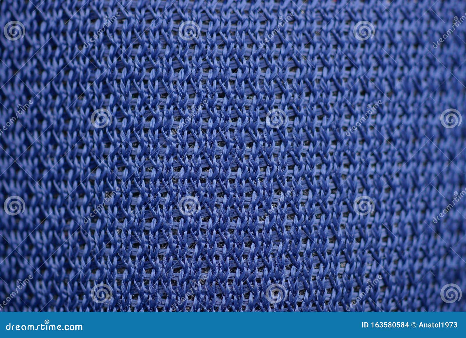 Blue Background from a Piece of Wicker Plastic Stock Photo - Image of ...