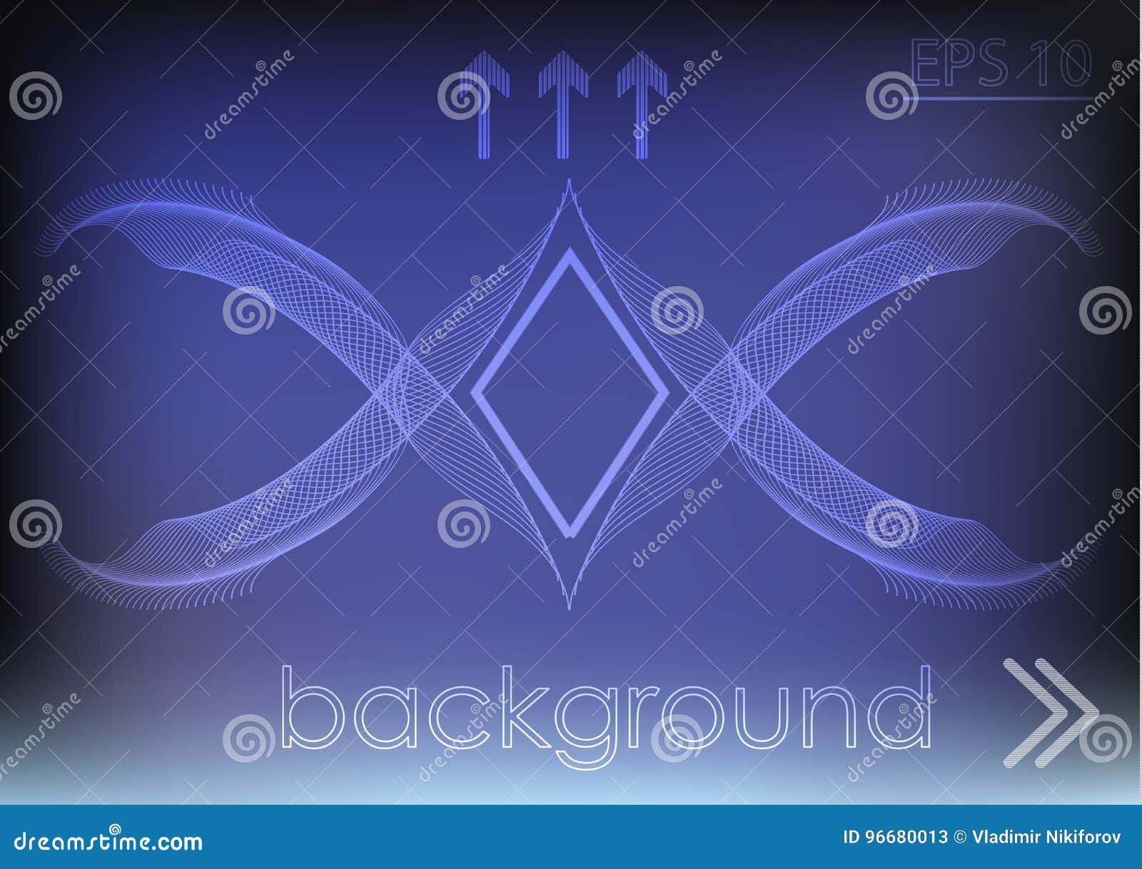 Blue Background and White Lines Stock Vector Illustration of closeup