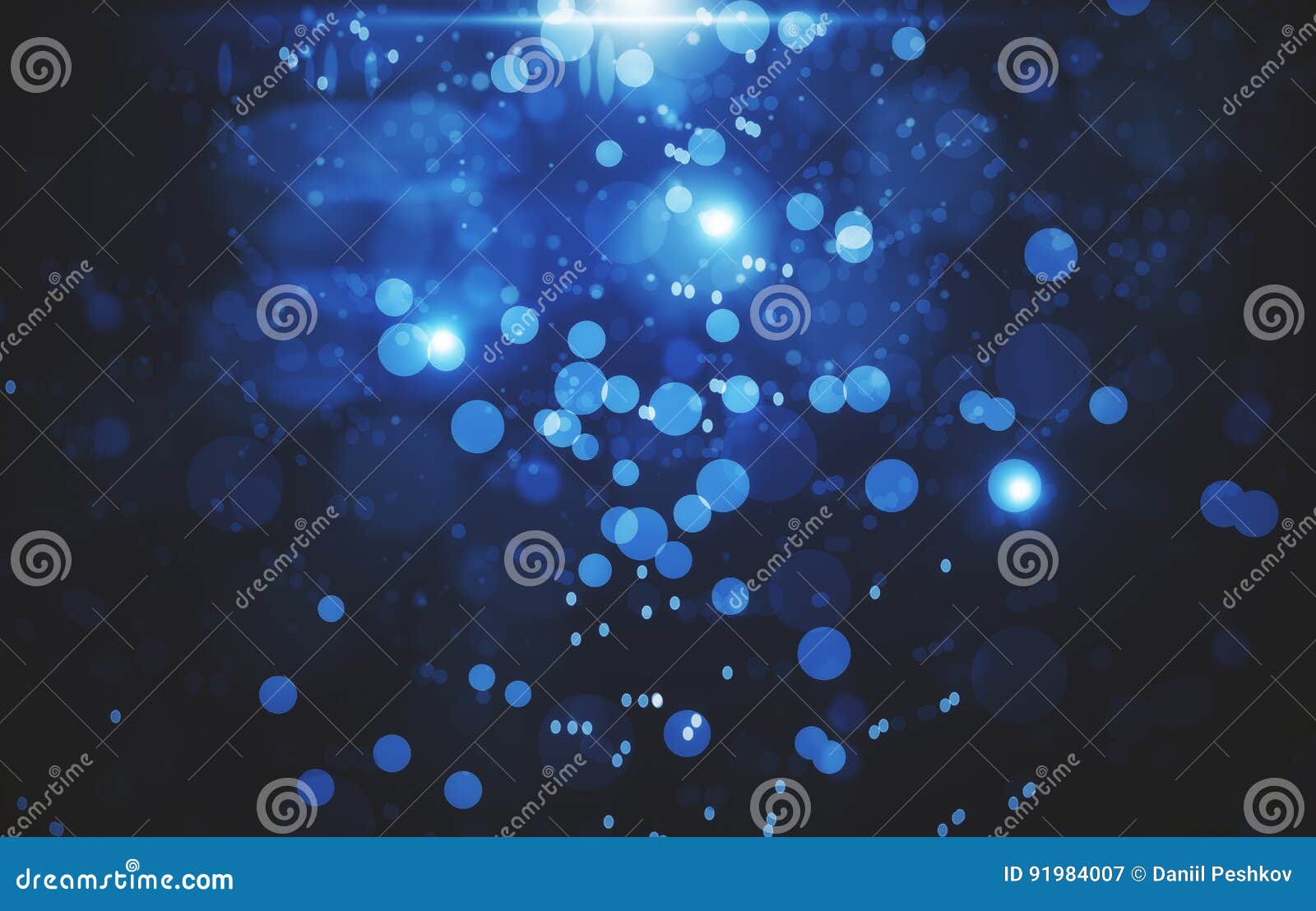 Blue Background with White Spots Stock Illustration Illustration of