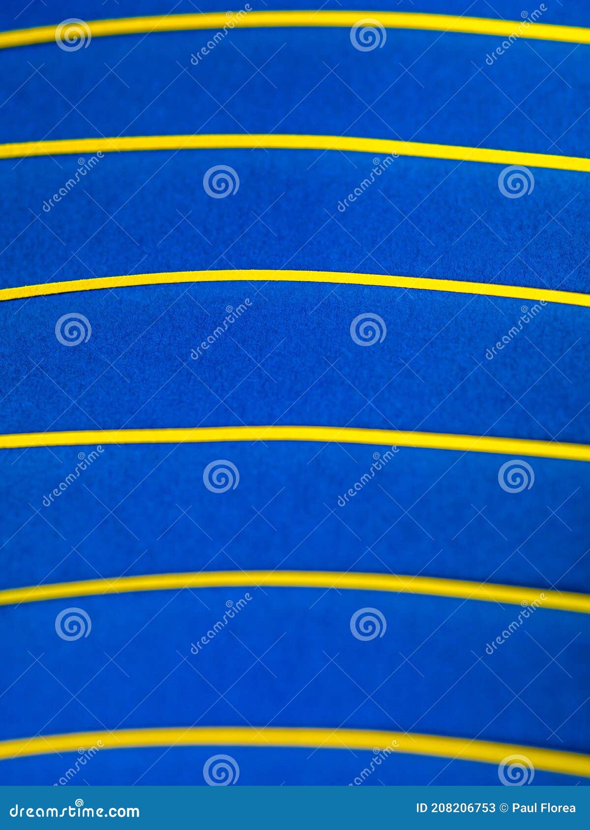 Blue Background with Yellow Lines Stock Image Image of colors, layout
