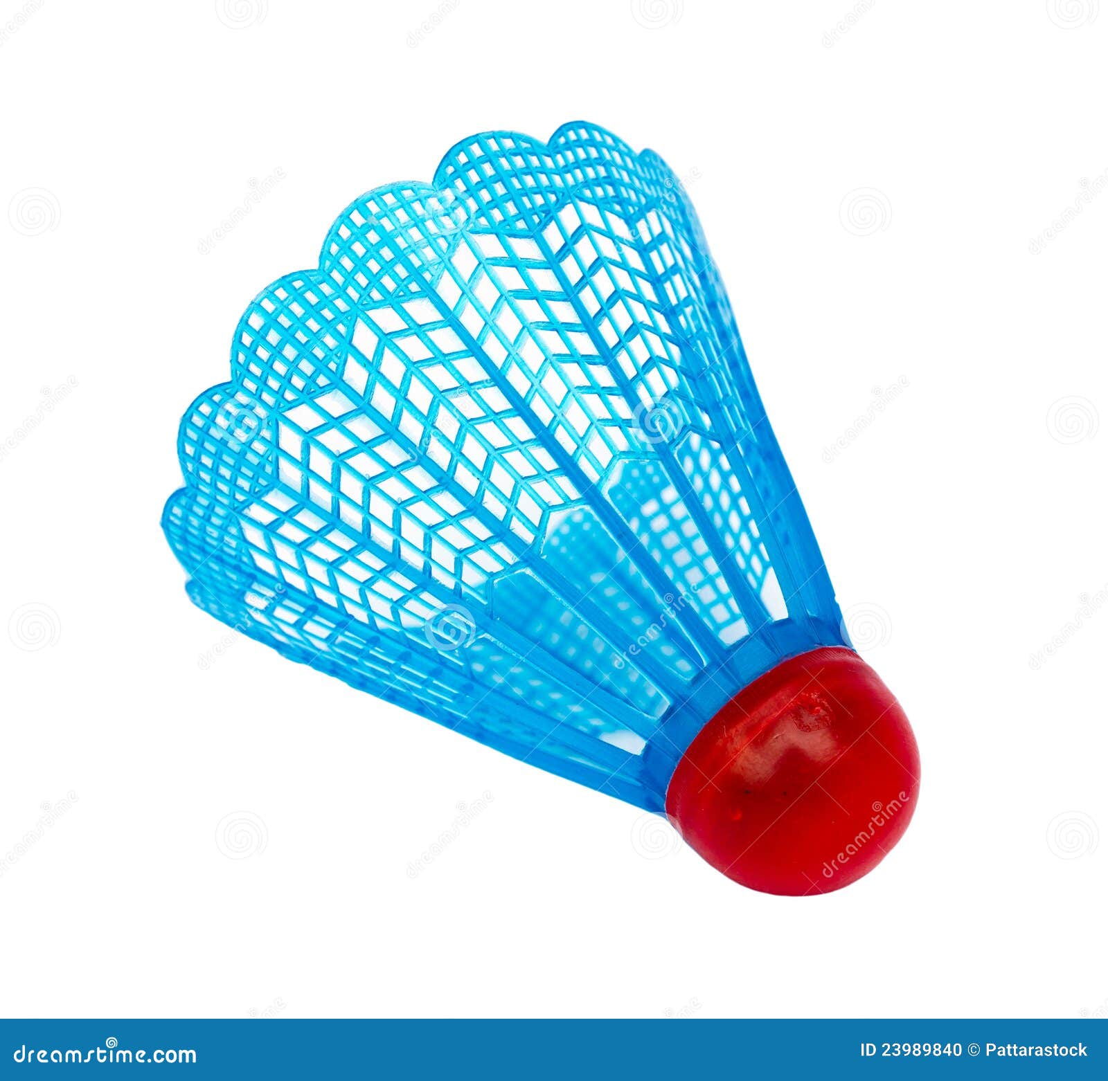 Blue Badminton Shuttlecock Stock Photo Image 23989840