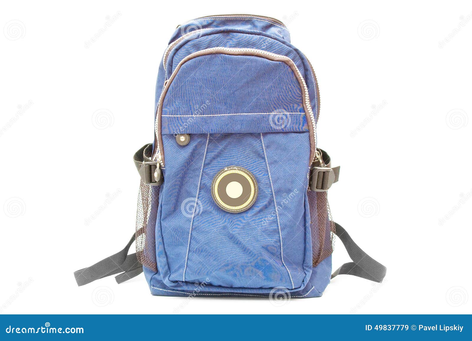blue bagpack