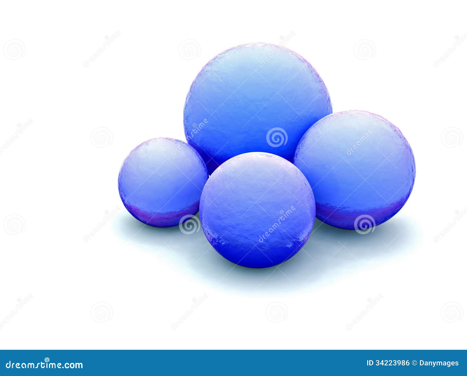Blue Balls Royalty Free Stock Image - Image: 34223986.