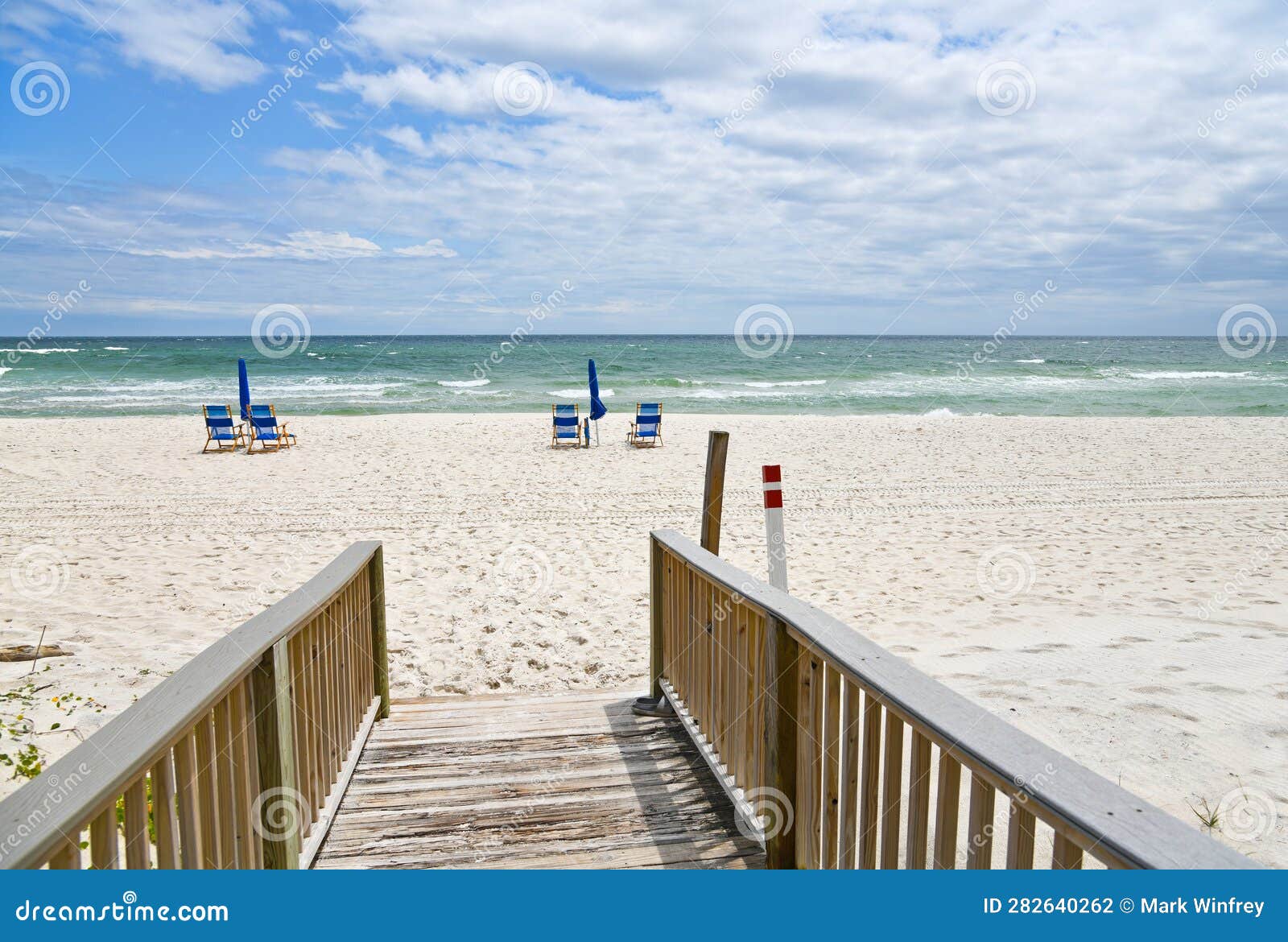 Blue Beach Chairs with Umbrella Stock Photo Image of shores, shore