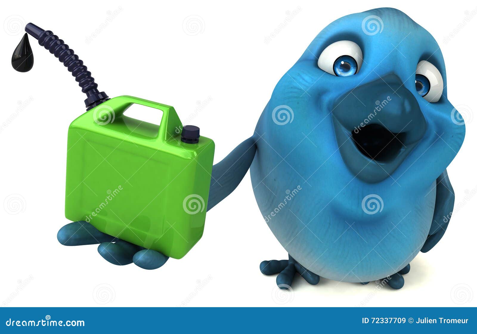 Blue bird stock illustration. Illustration of songbird 72337709