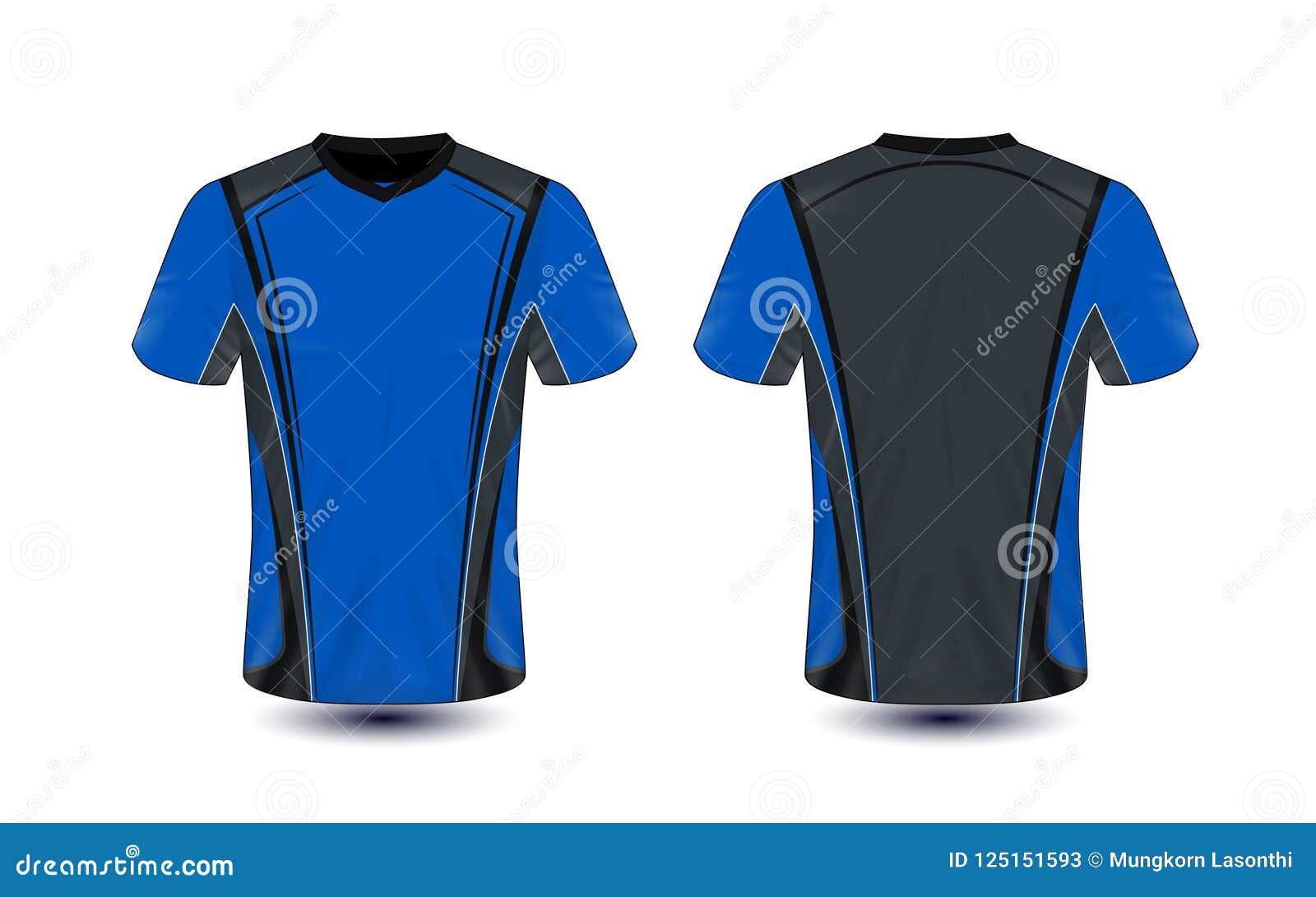 blue black jersey design