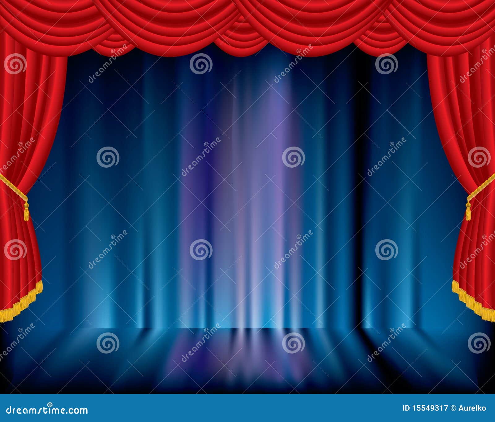 Blue Theatre Stage Open Stock Illustrations – 424 Blue Theatre 