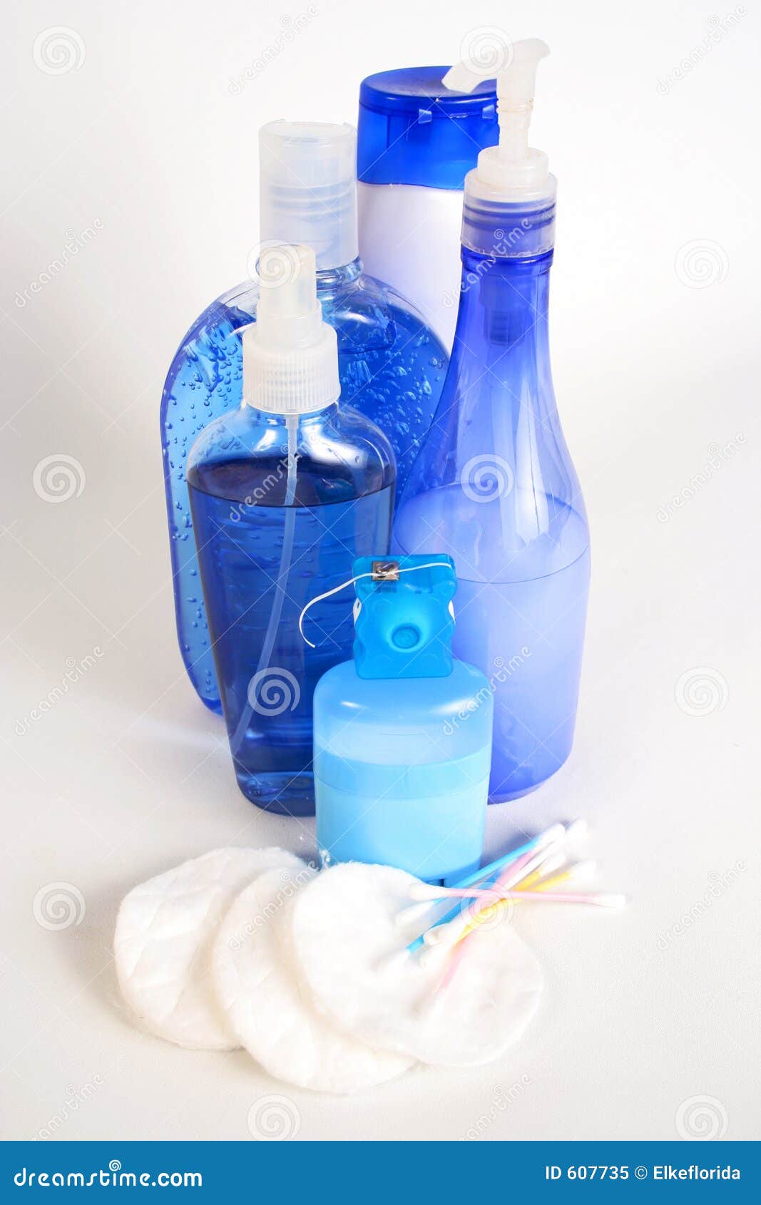 blue bodycare set