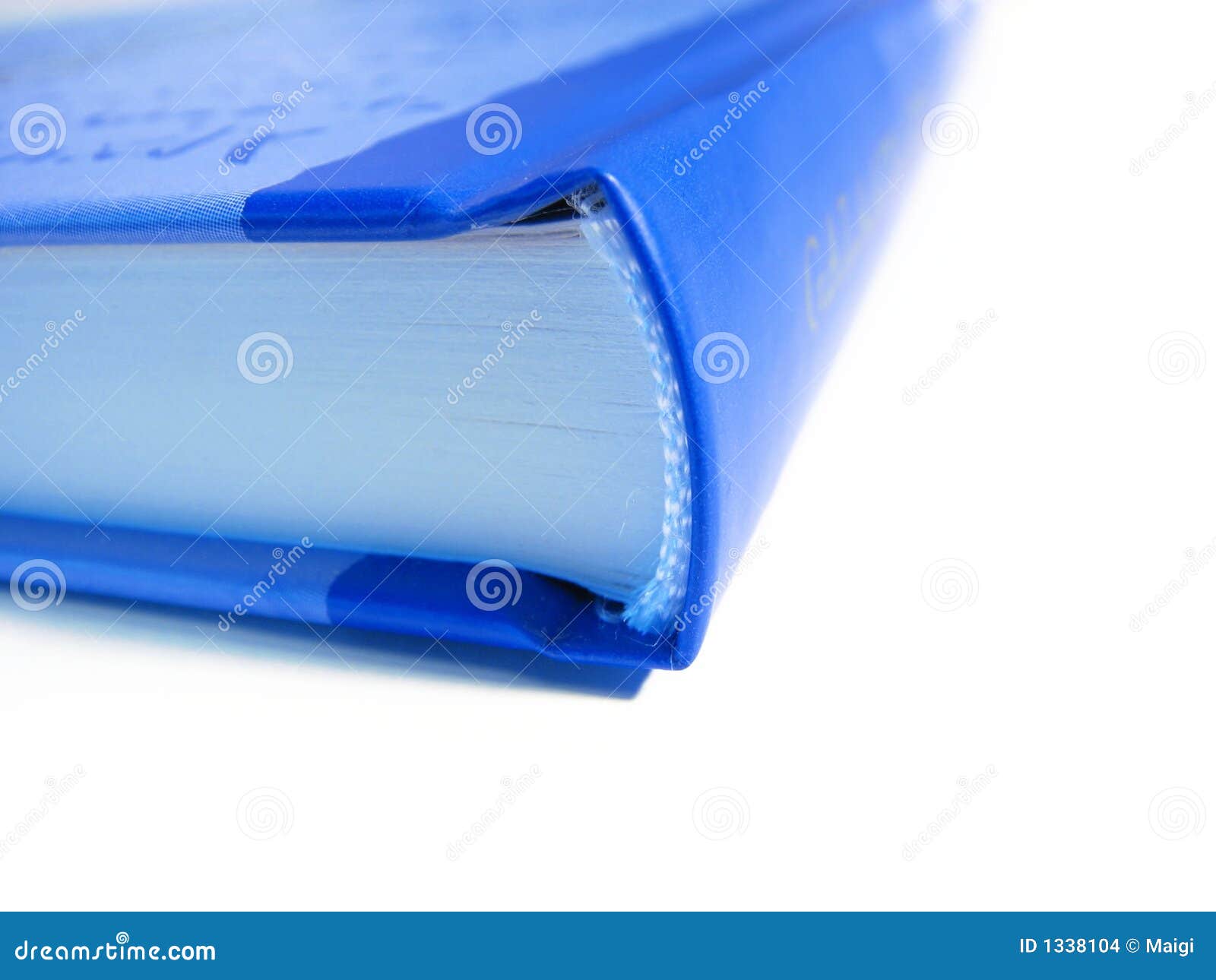 Blue book stock photo. Image of hardback, learn, academic 1338104