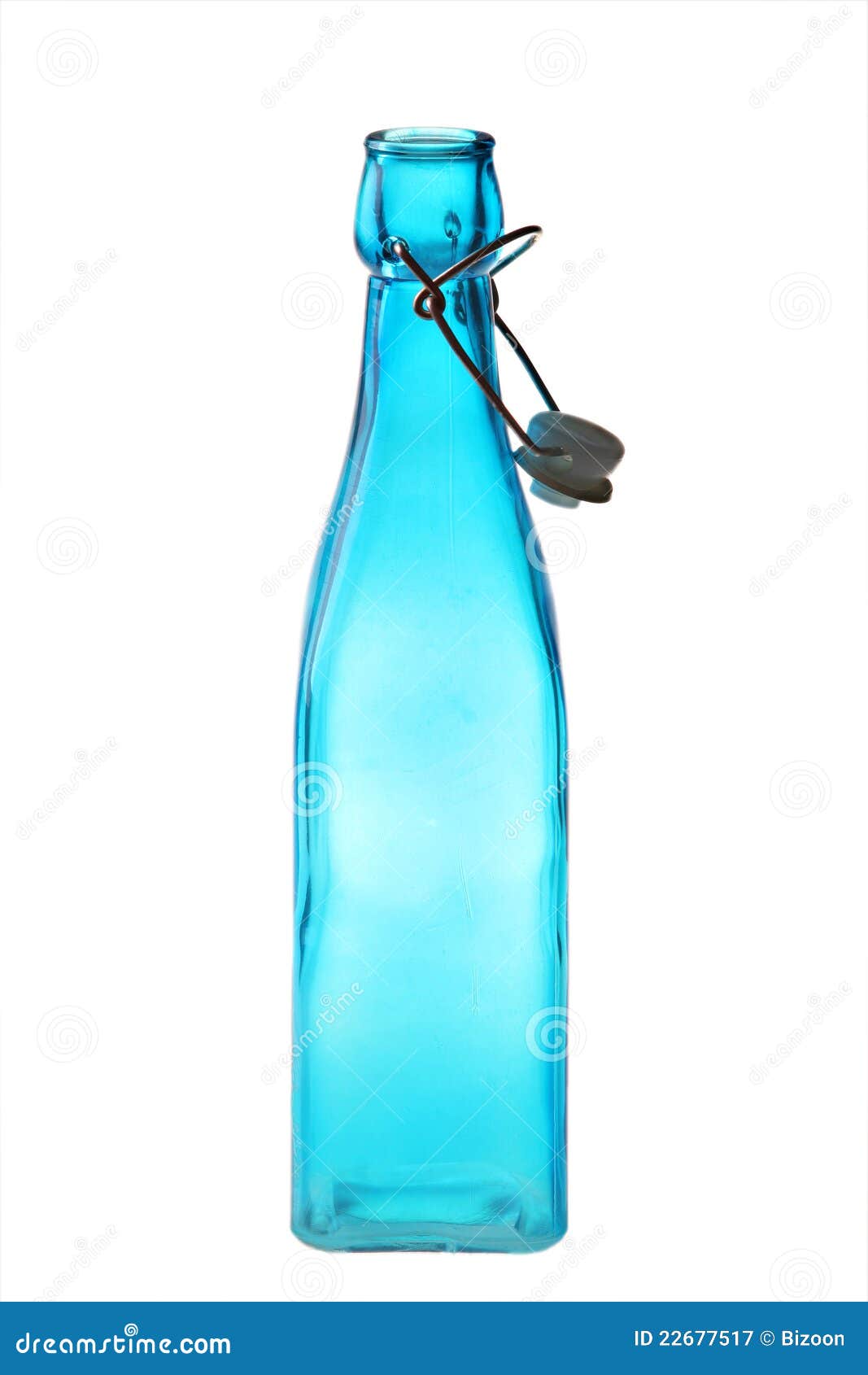 Blue bottle stock image. Image of bright, color, bottle 22677517