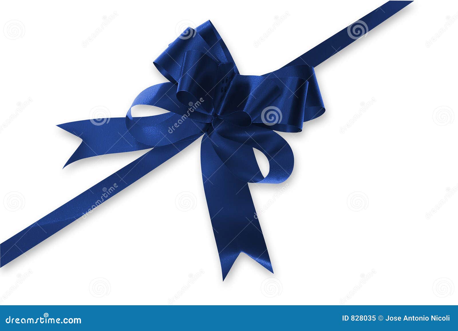 Blue Bow stock image. Image of bows, festive, ornate, stylish 828035