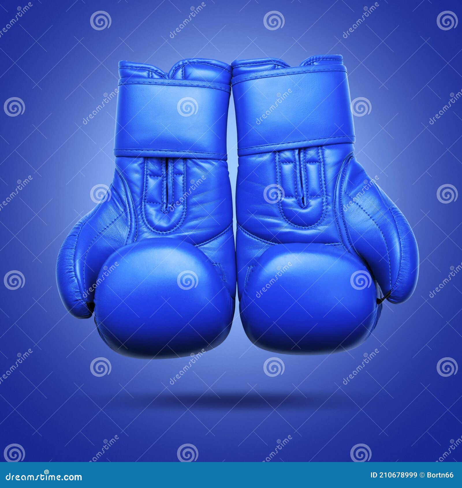 Blue boxing gloves stock image. Image of strength, winner 210678999