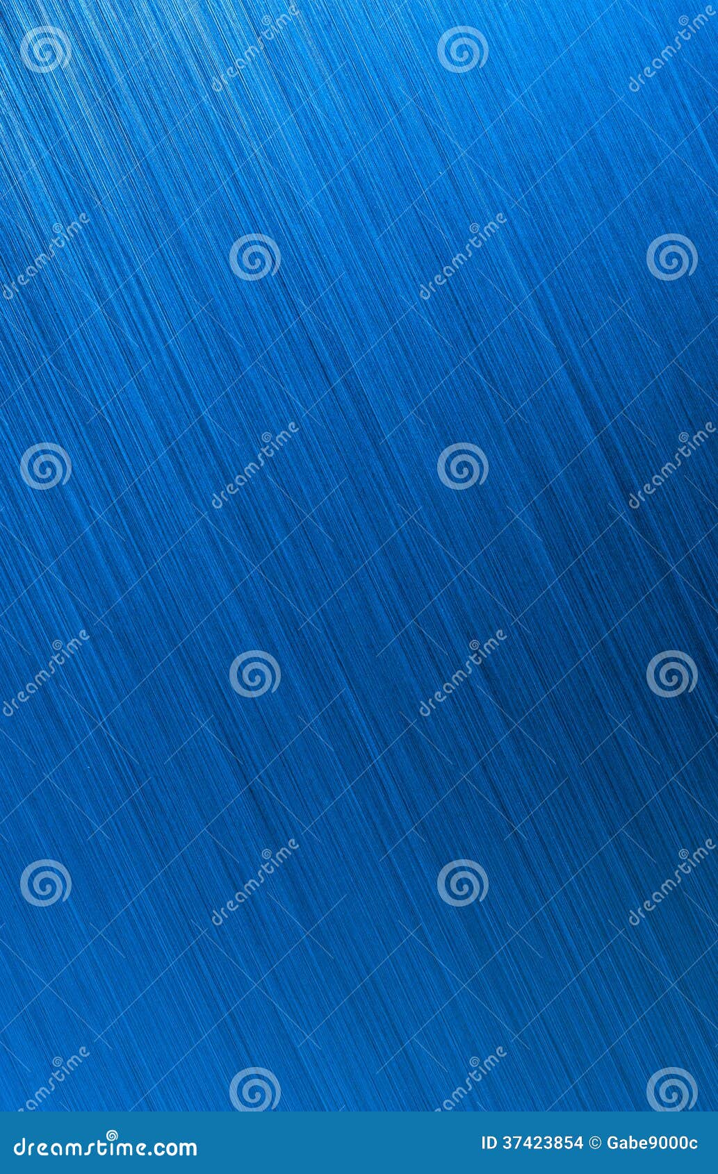 Blue Brushed Metal Background Stock Photo - Image of design, highlight ...