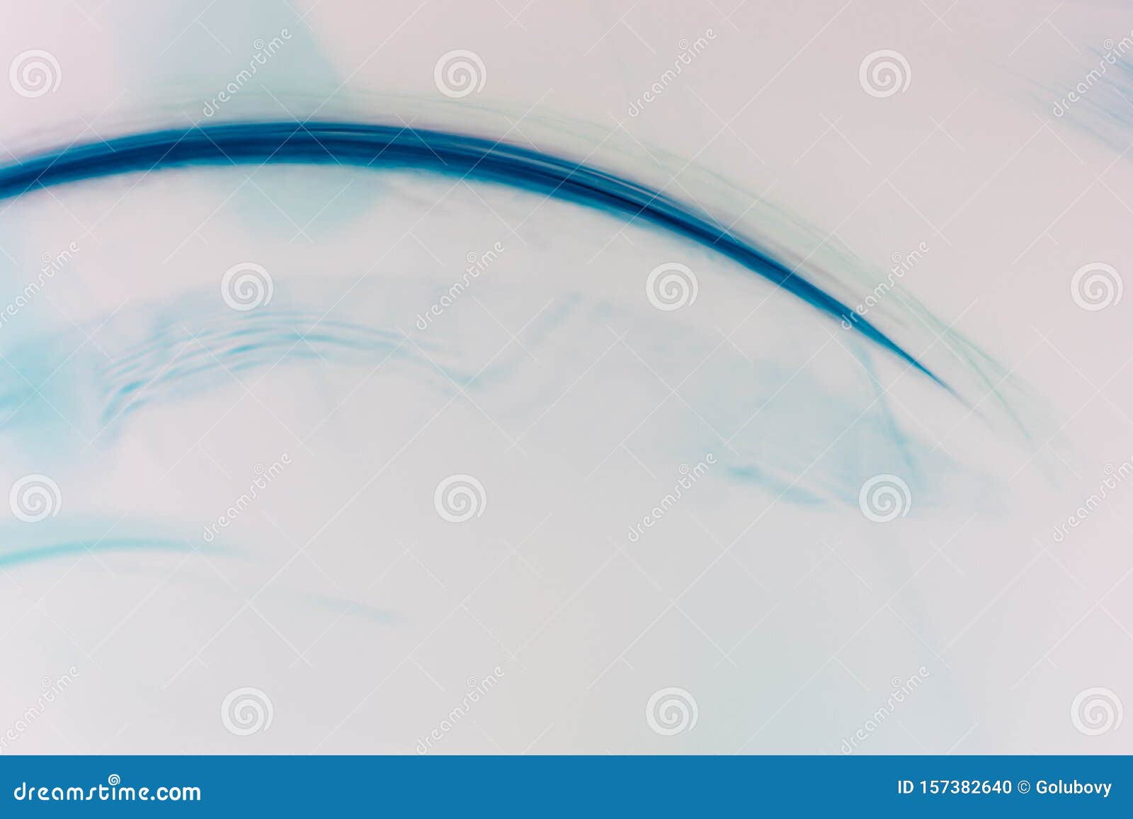 Blue Brushstroke White Background Paint Mix Effect Stock Photo - Image ...