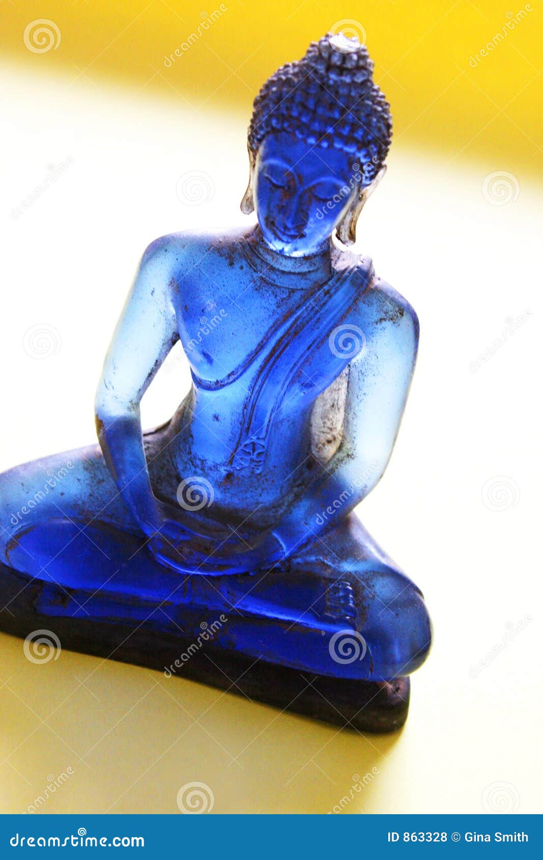 Blue buddha stock photo. Image of blue, korea, meaning 863328