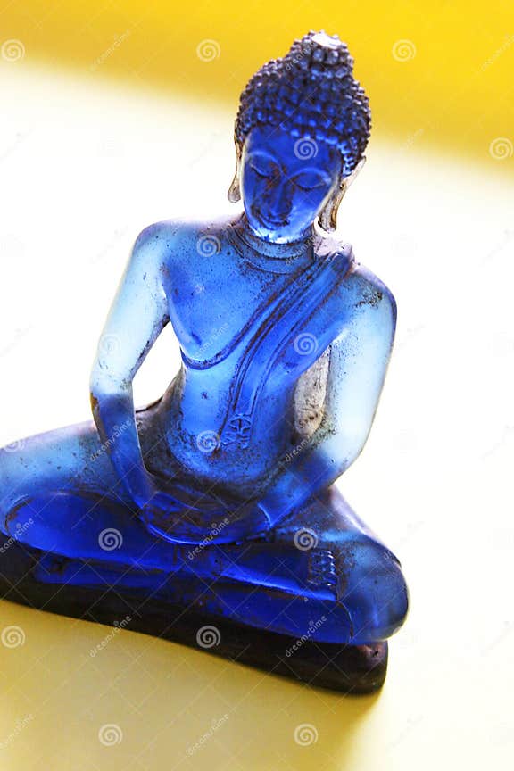 Blue buddha stock photo. Image of blue, korea, meaning 863328