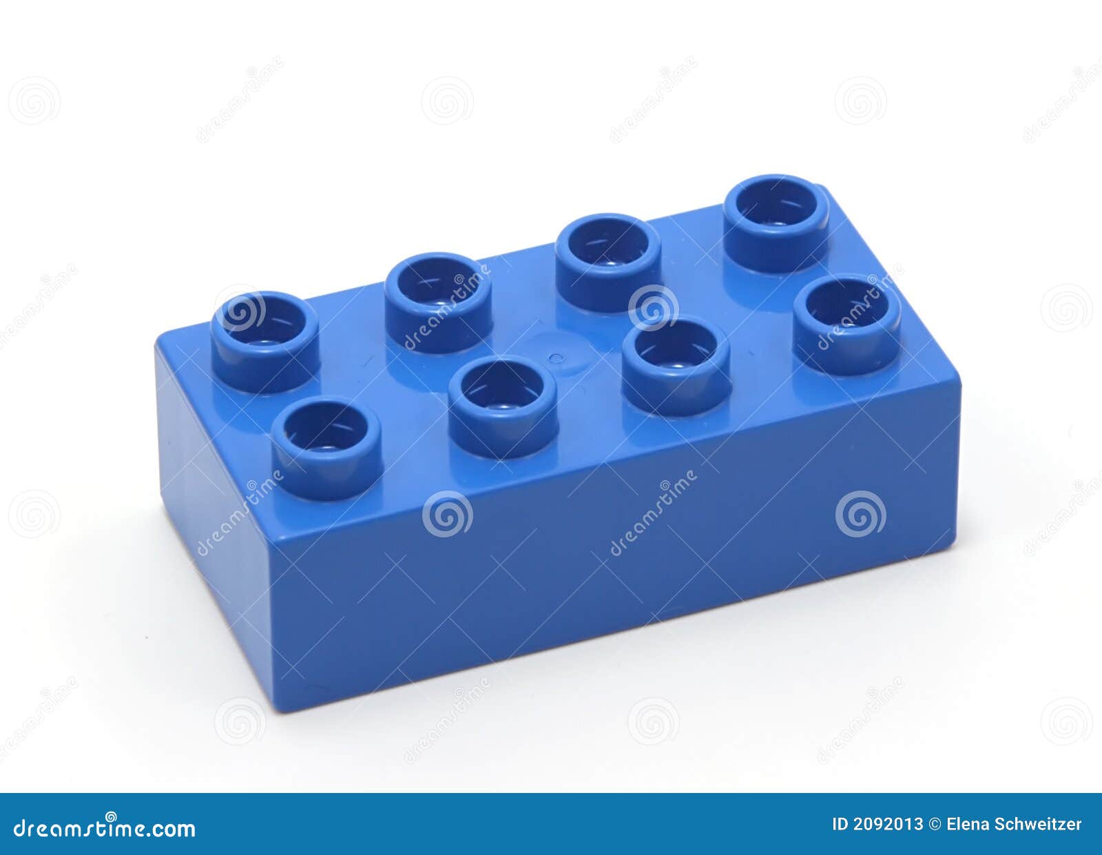 blue building block
