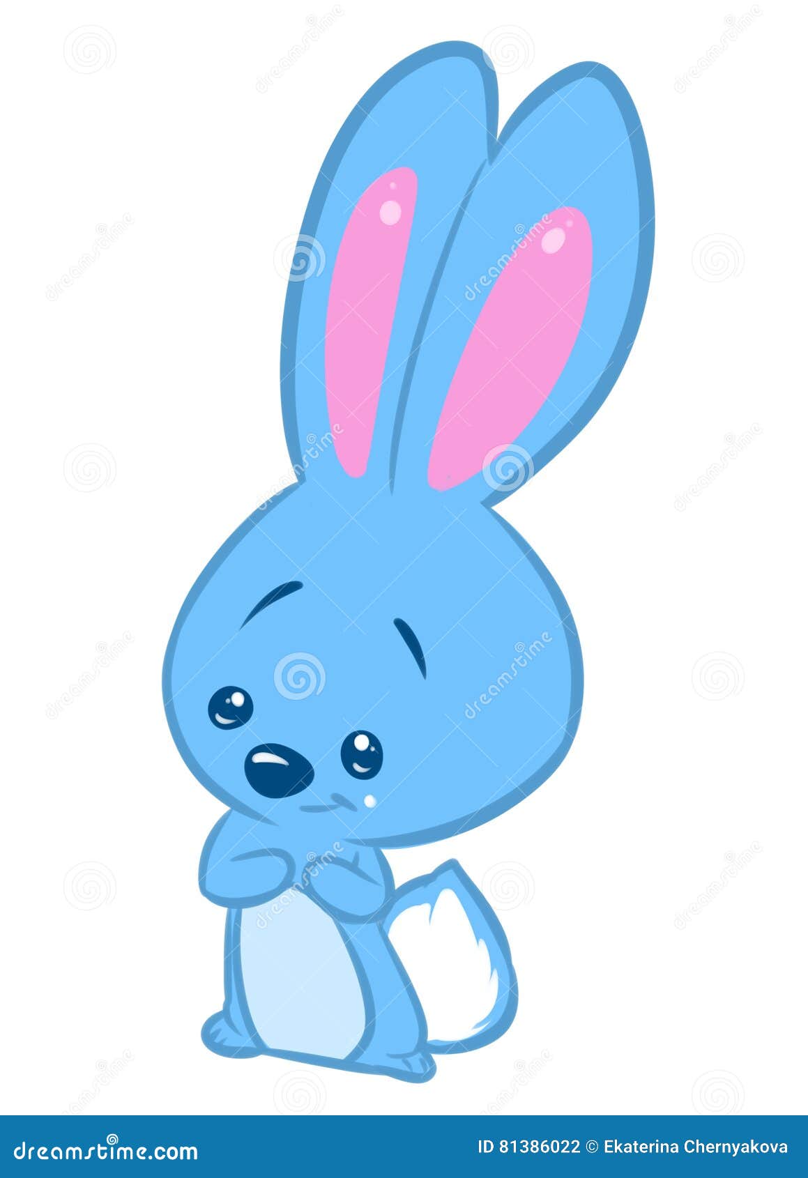 Blue Bunny stock illustration. Illustration of small - 81386022 Blue Bunny stock illustration. Illustration of small - 81386022