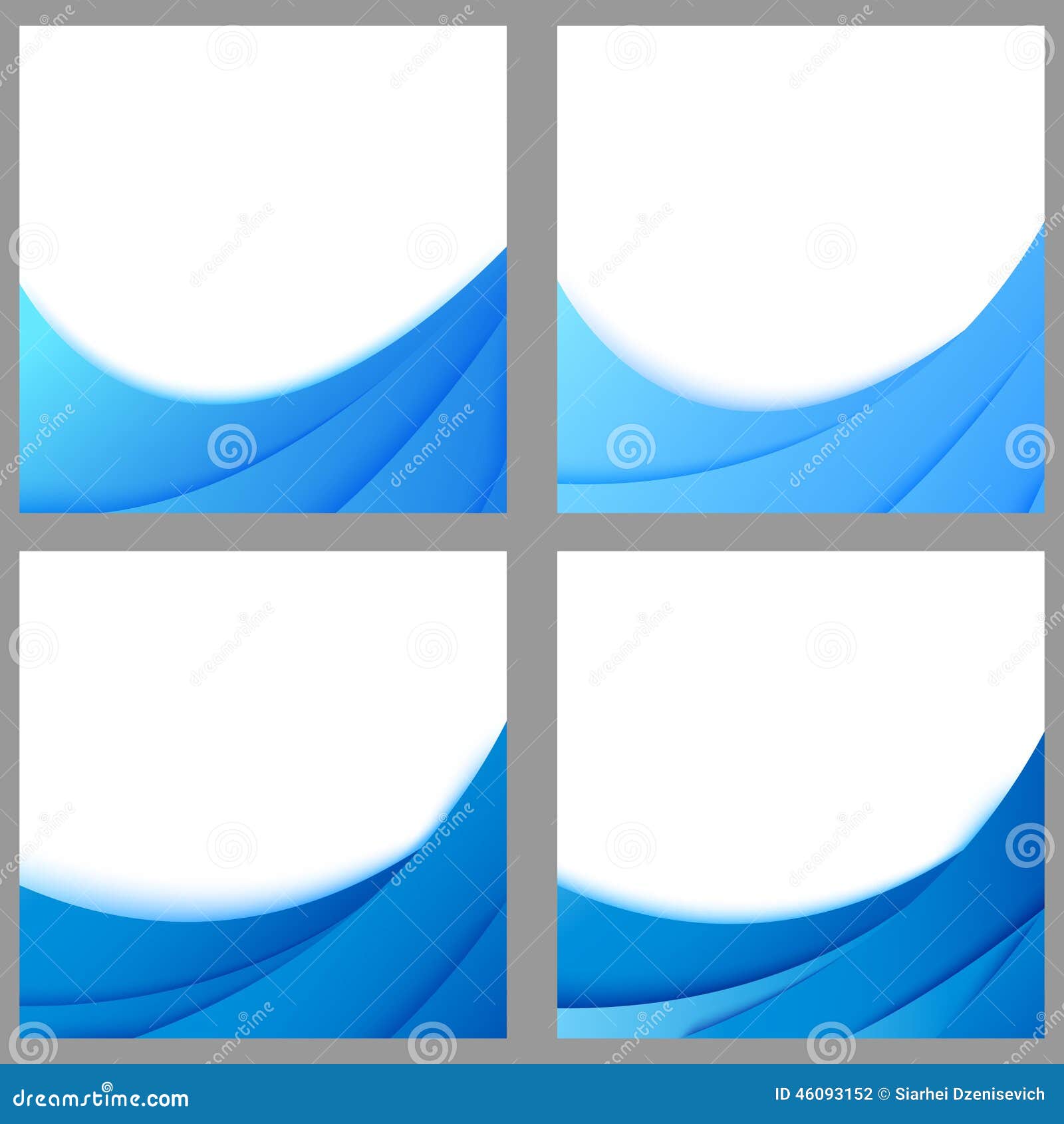 Blue Background For Flyer