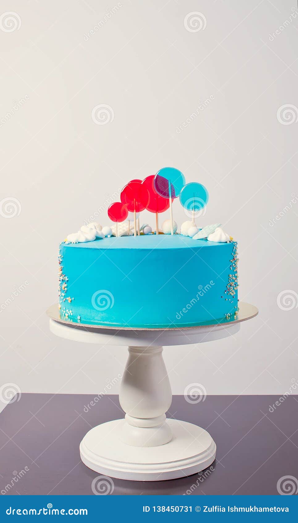 Discover 204+ blue candy cake best