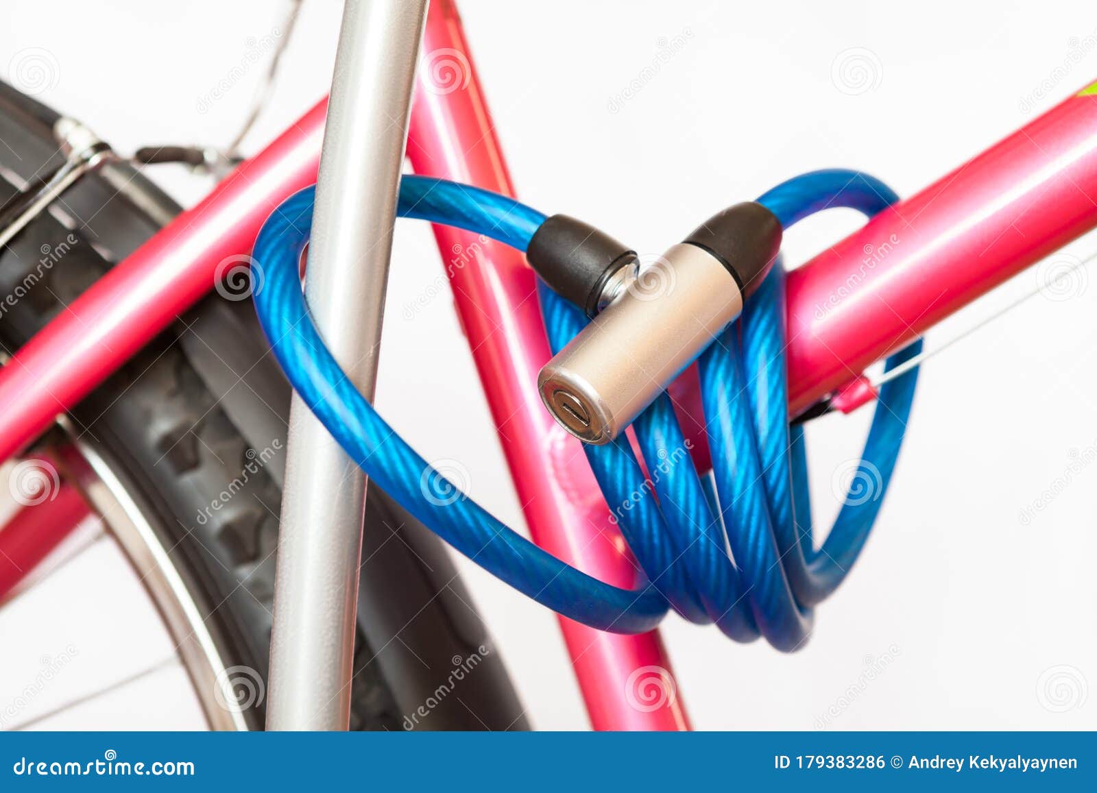 bike rack lock cable