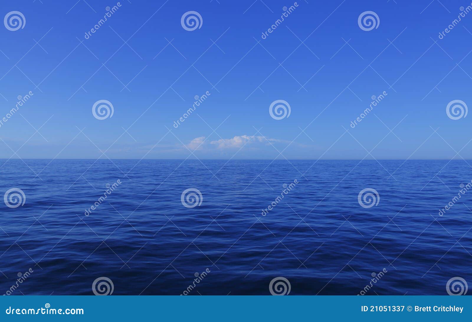 blue calm ocean water