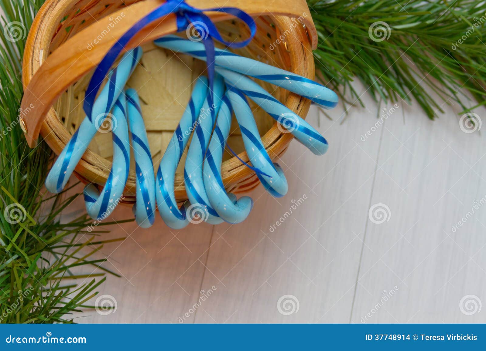 Blue Candy Canes stock photo. Image of canes, christmas 37748914