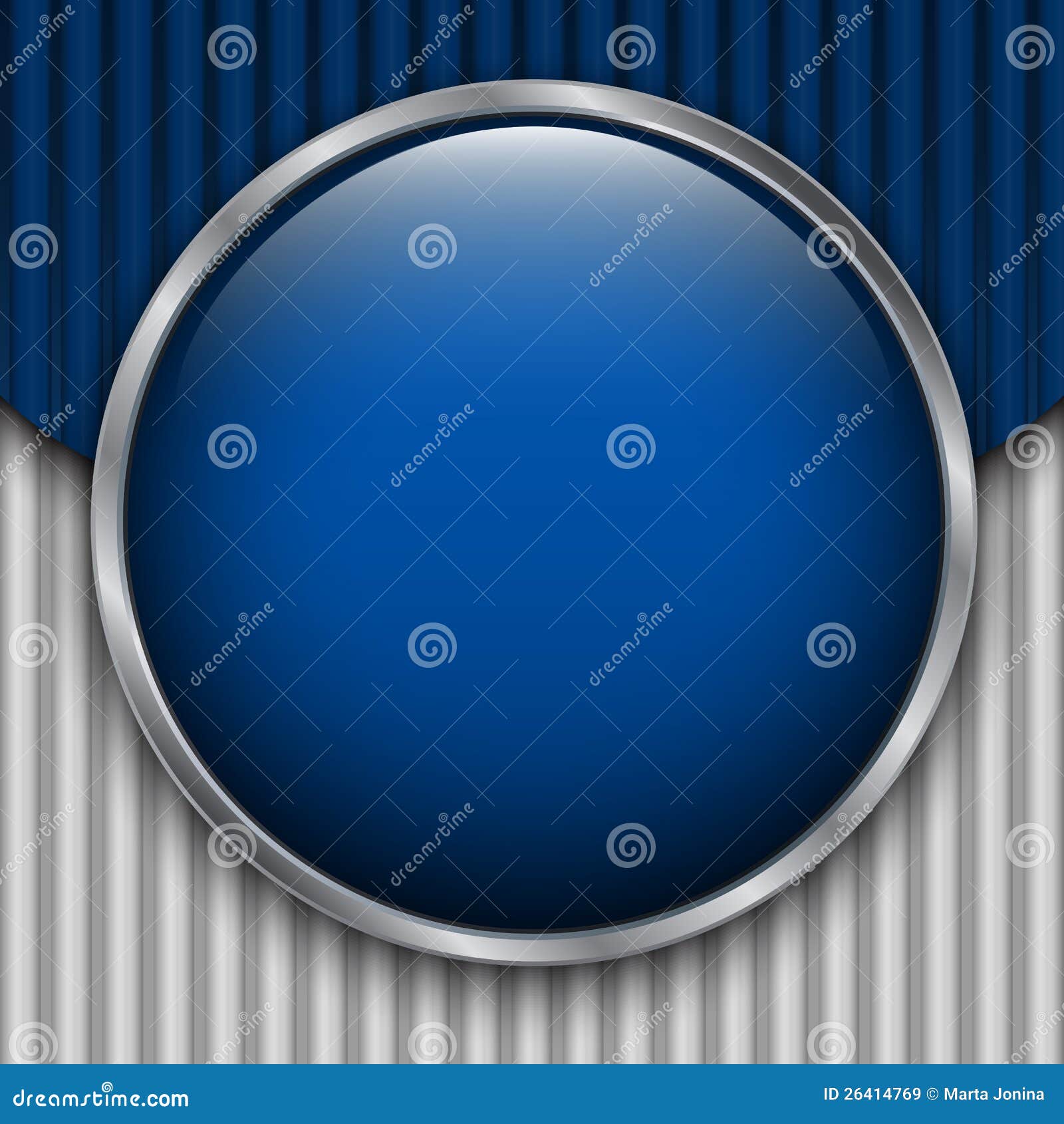 Blue Cardboard Backdrop stock vector. Illustration of curve 26414769
