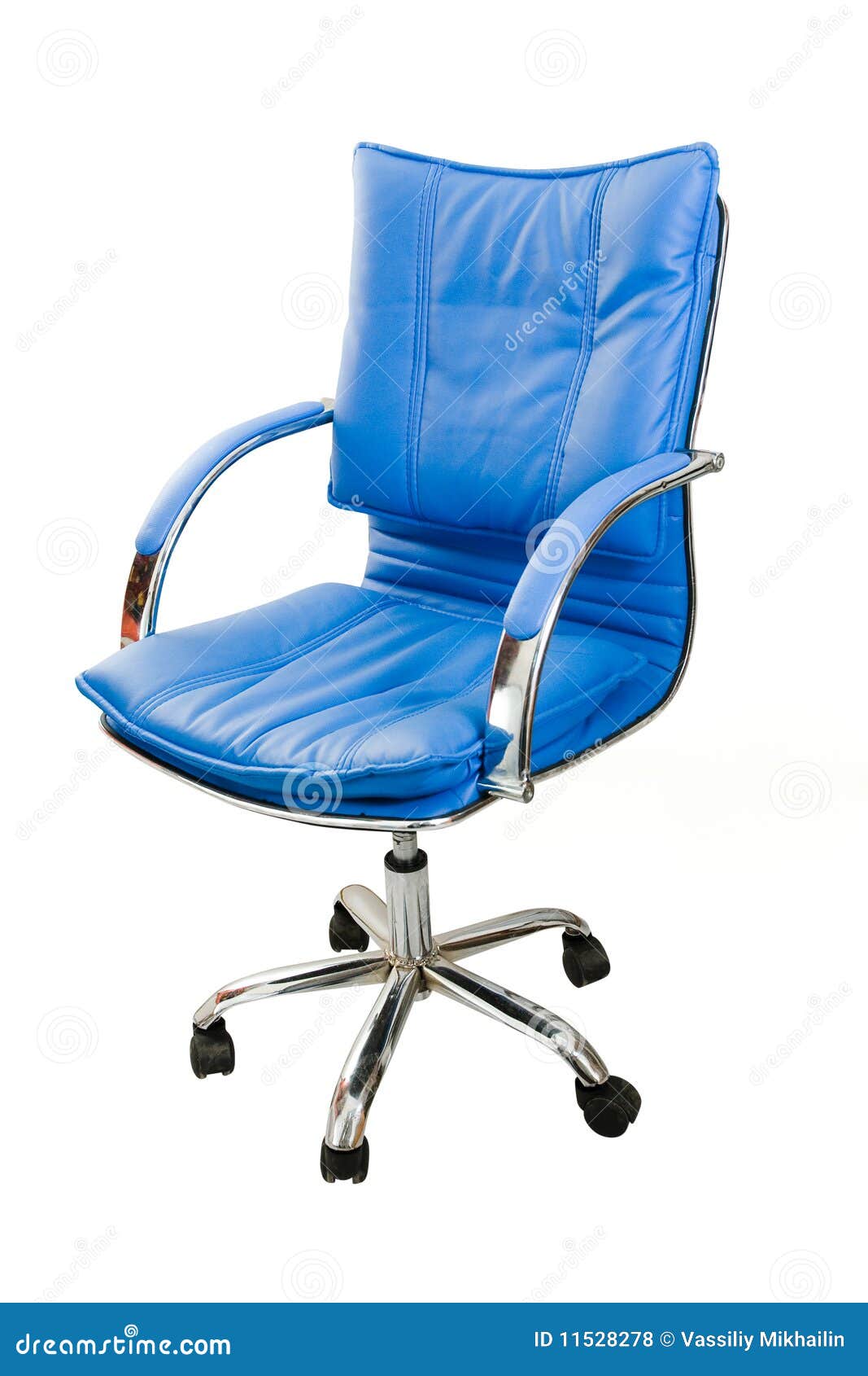 Blue chair stock photo. Image of elegance, leather, cushion 11528278