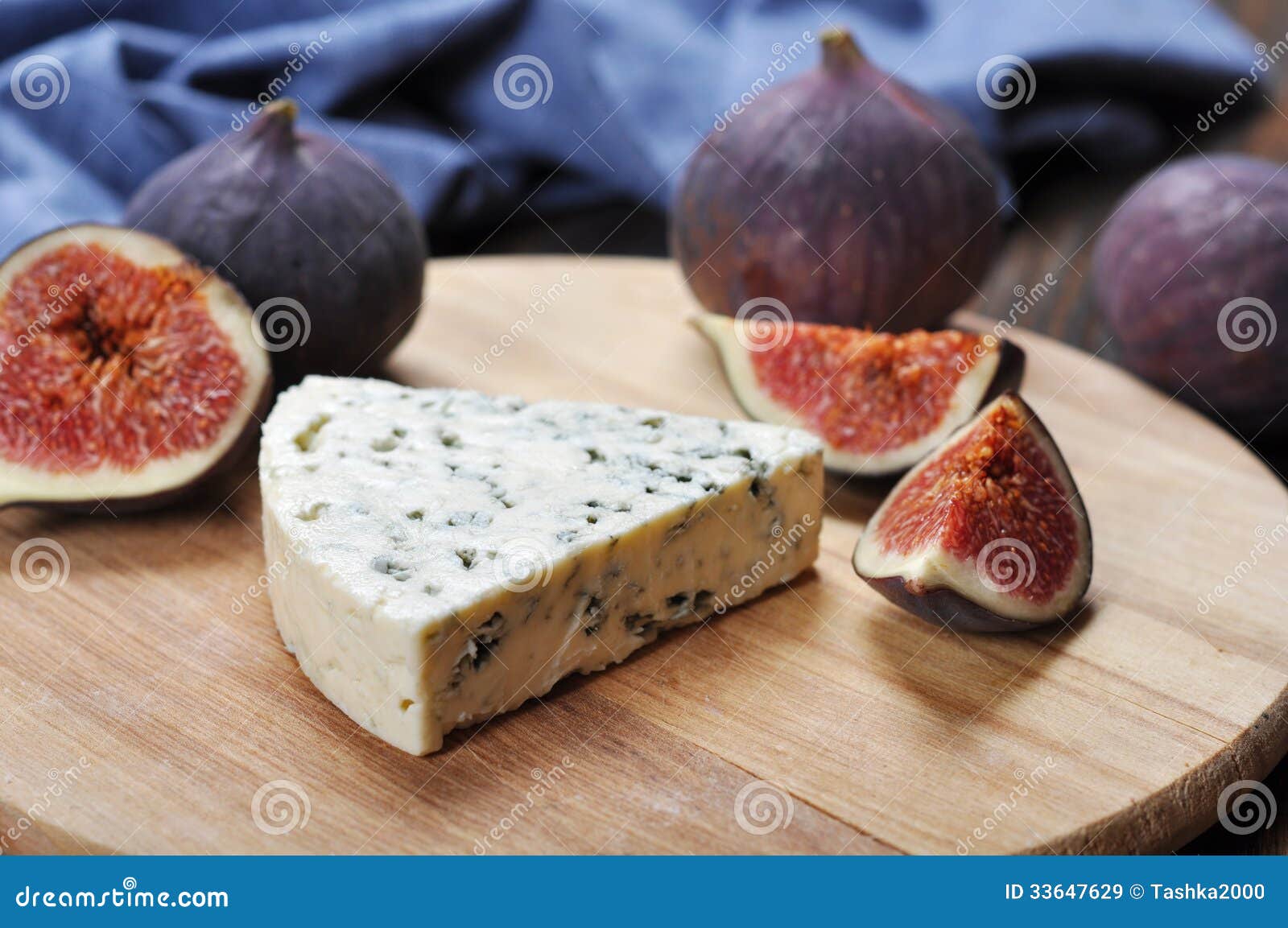 Blue cheese stock image. Image of french, meal, appetizer 33647629