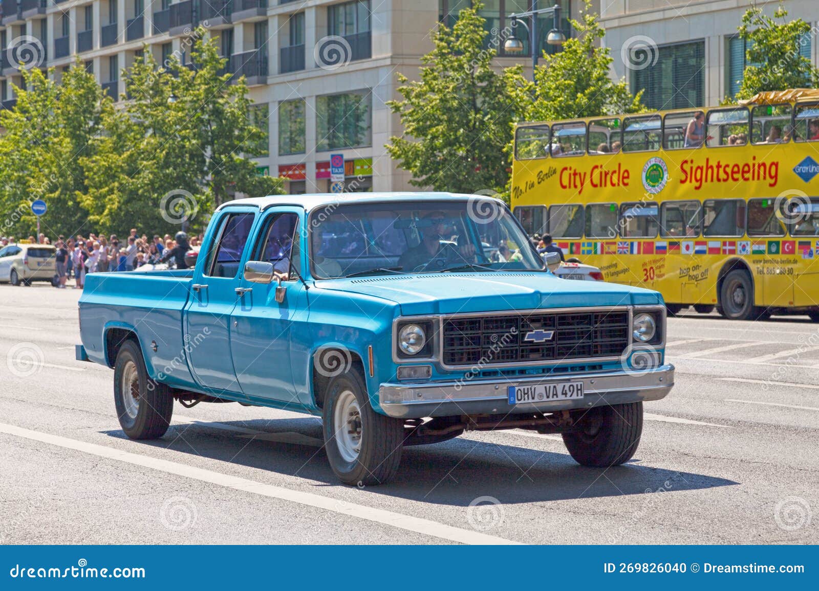 Blue Chevrolet C K Pickup 2500 C20 Editorial Image - Image of chevrolet ...