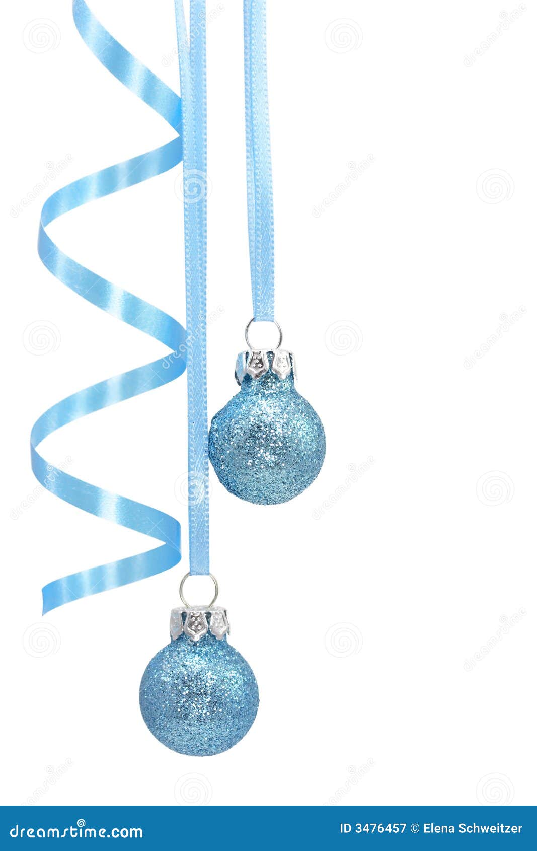 blue christmas decoration