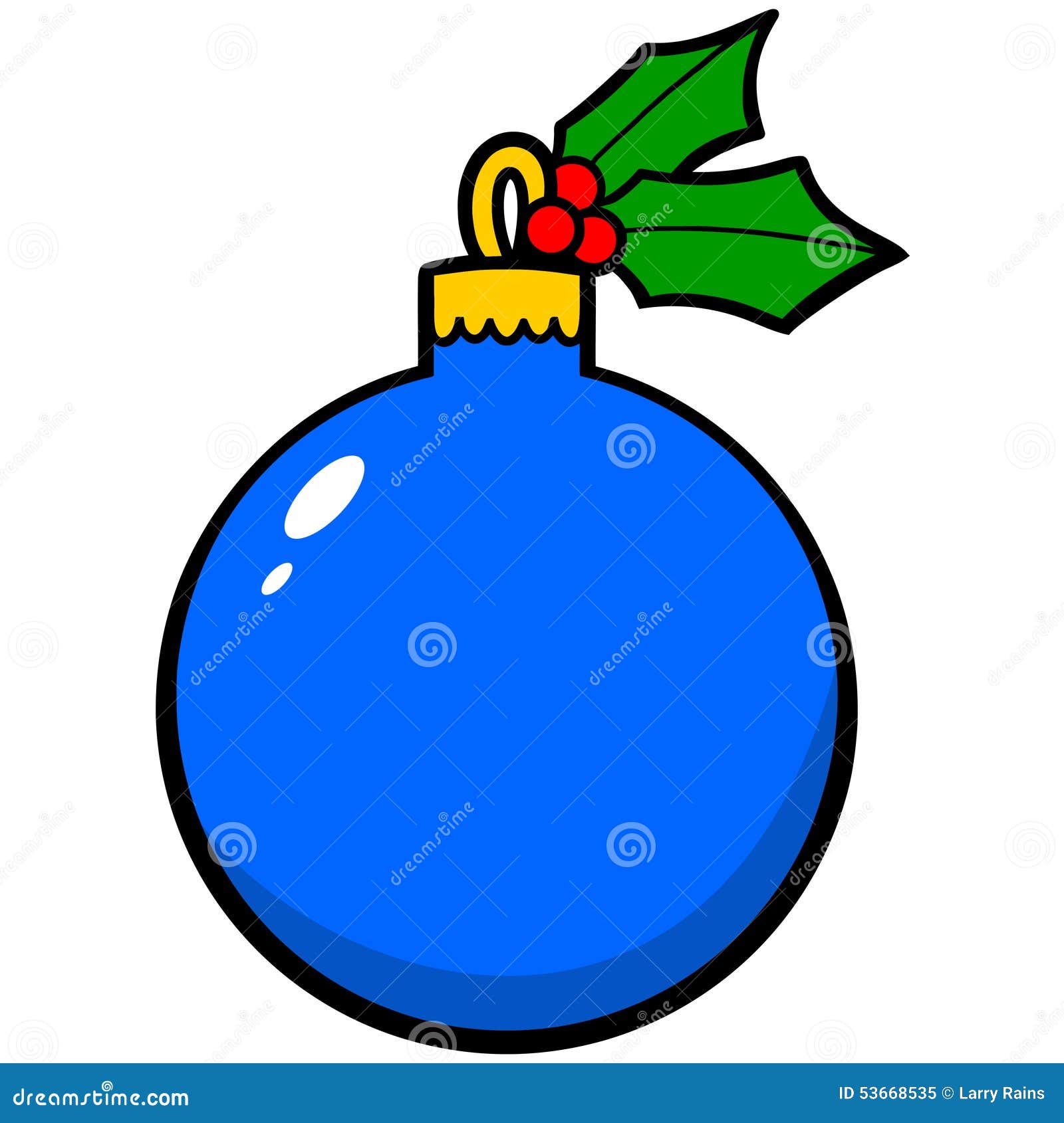 christmas ornaments cartoon