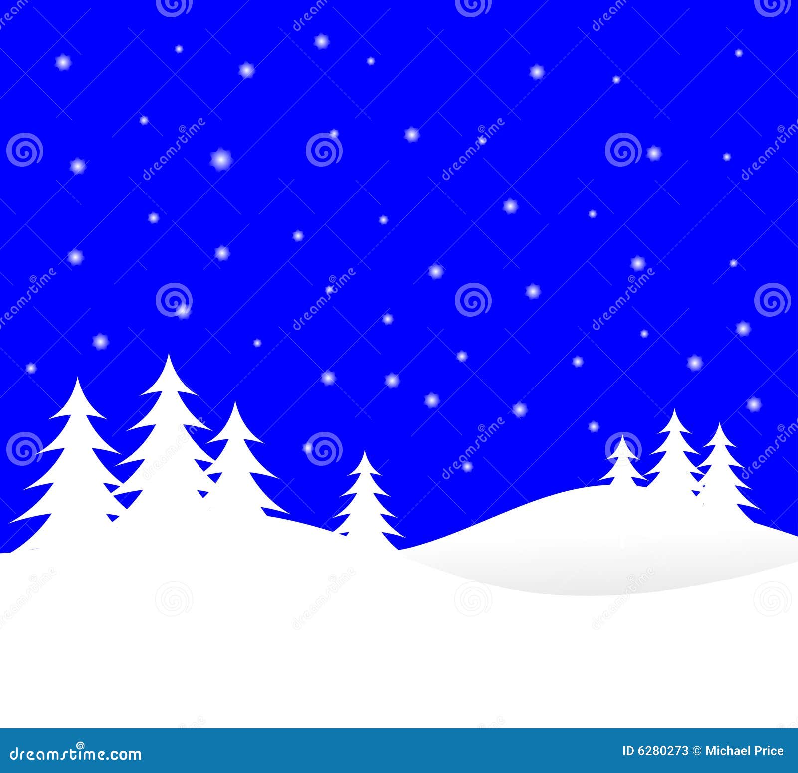 free xmas scene clipart - photo #23