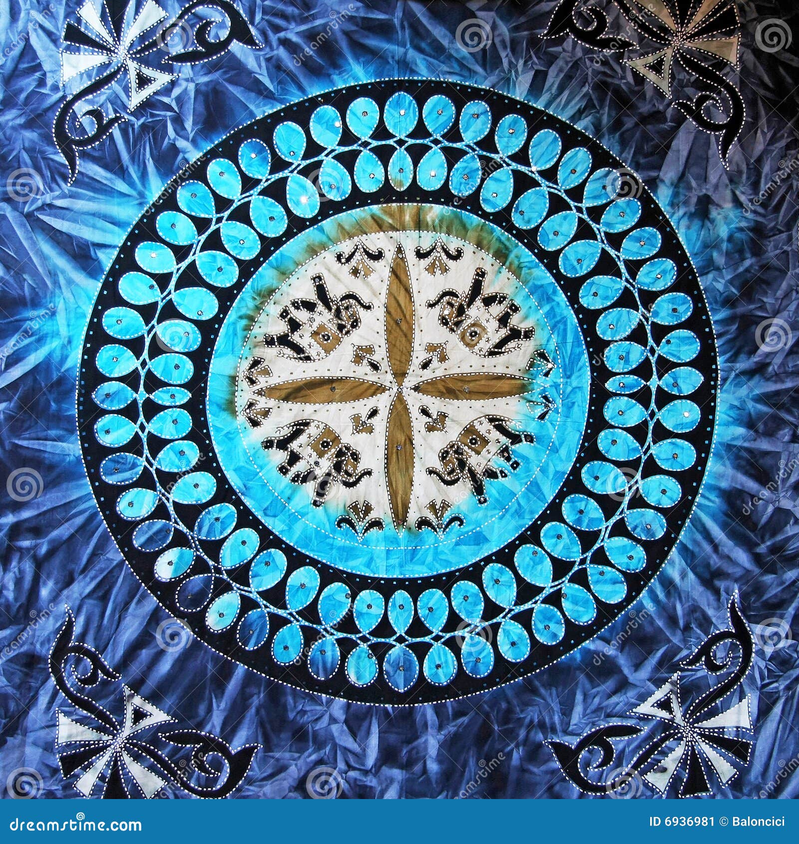 Blue circle stock image. Image of pattern, background - 6936981