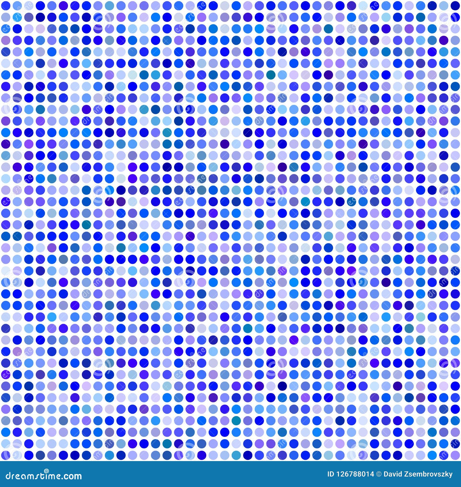 Blue Circle Pixel Mosaic Background Stock Vector - Illustration of noise, mosaic: 126788014
