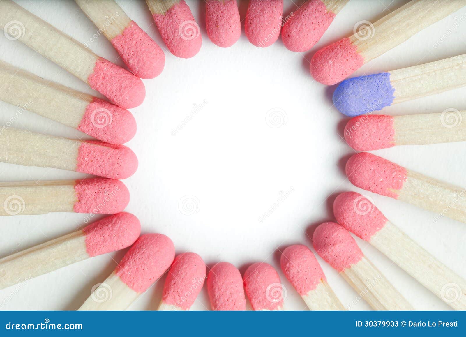Blue in the circle stock image. Image of round, match 30379903