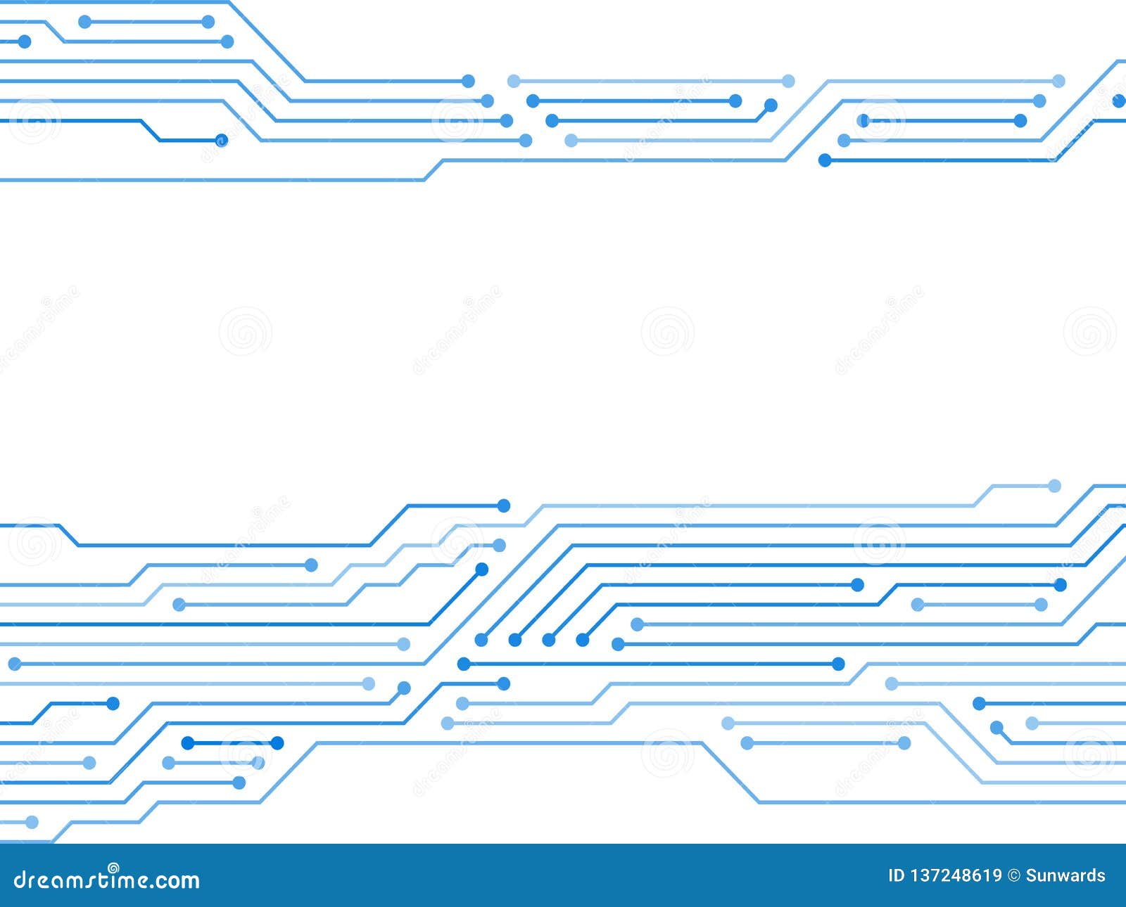 blue circuit board or motherboard texture 