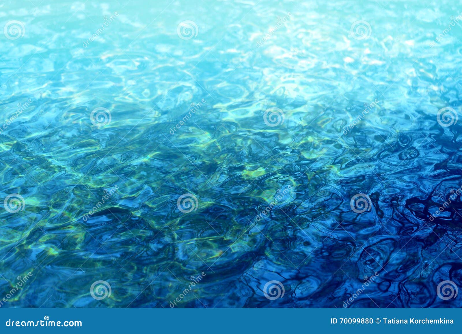 Blue clear spring water stock photo. Image of summer 70099880