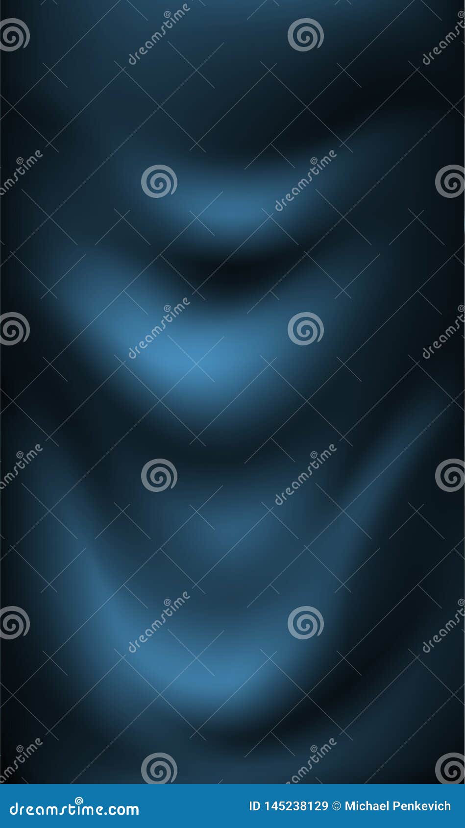 Blue Cloth, Drapery, Silk, Background, Vector Illustration Stock Vector ...