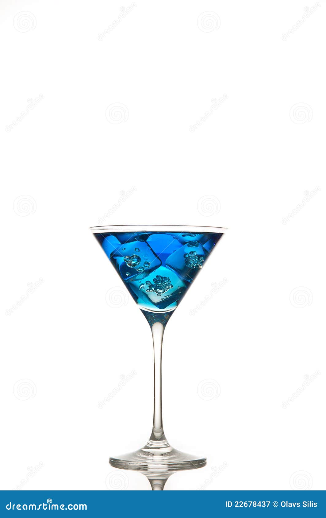 Blue cocktail stock image. Image of drink, liquor, cocktail 22678437
