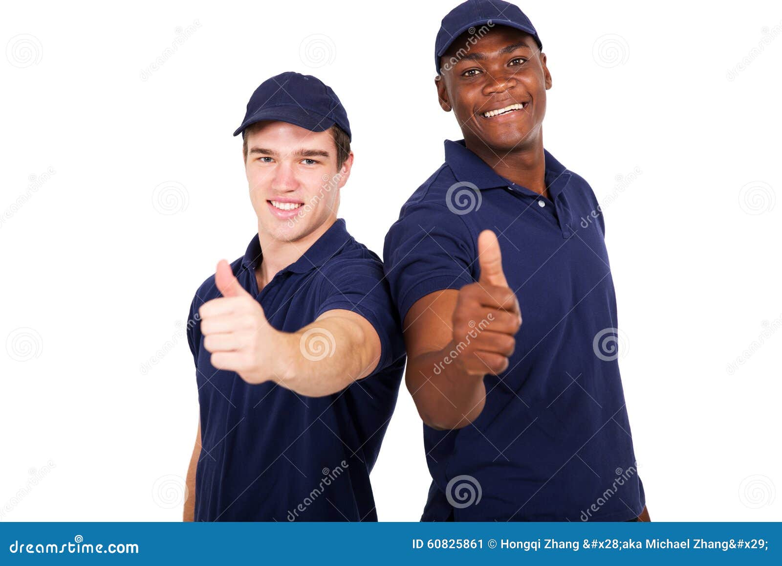 Blue collar coworkers stock image. Image of builder 60825861