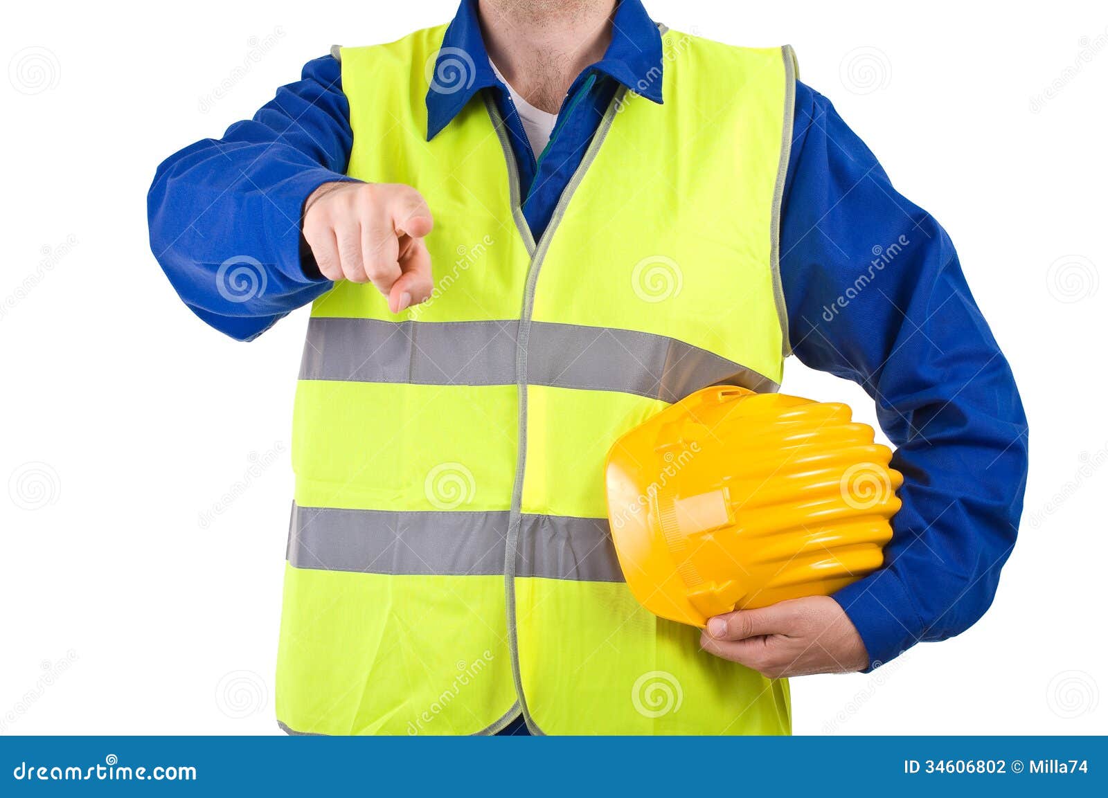 Blue collar worker. stock photo. Image of equipment, foreman 34606802