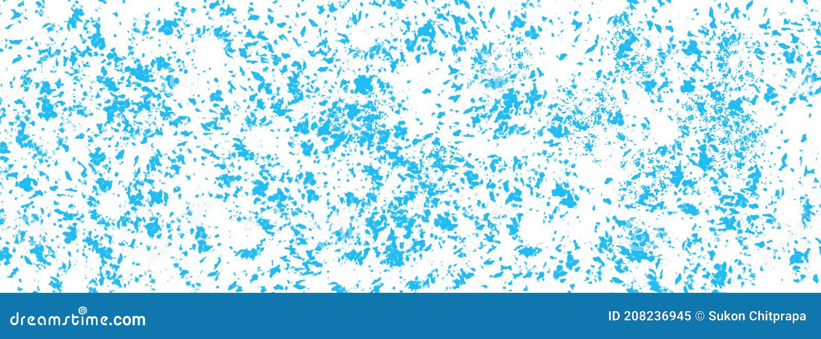 Blue Color on White Background Stock Illustration Illustration of