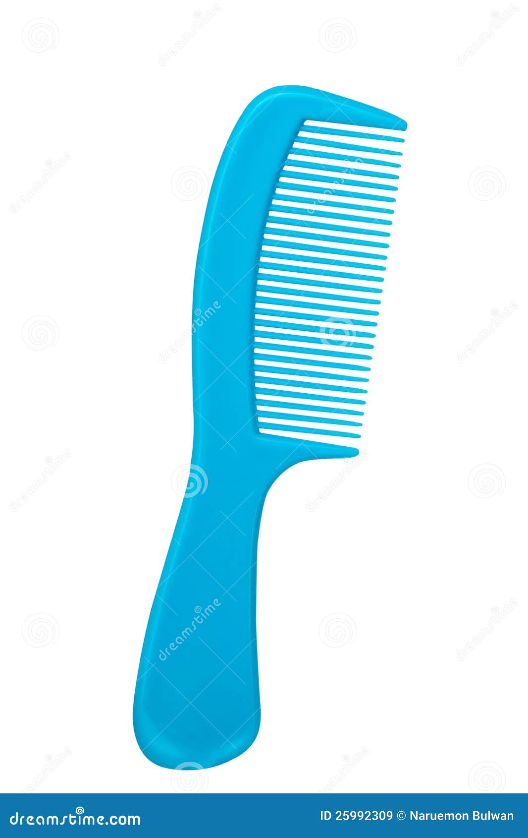 Blue Comb Isolated On White Royalty Free Stock Images Image 25992309