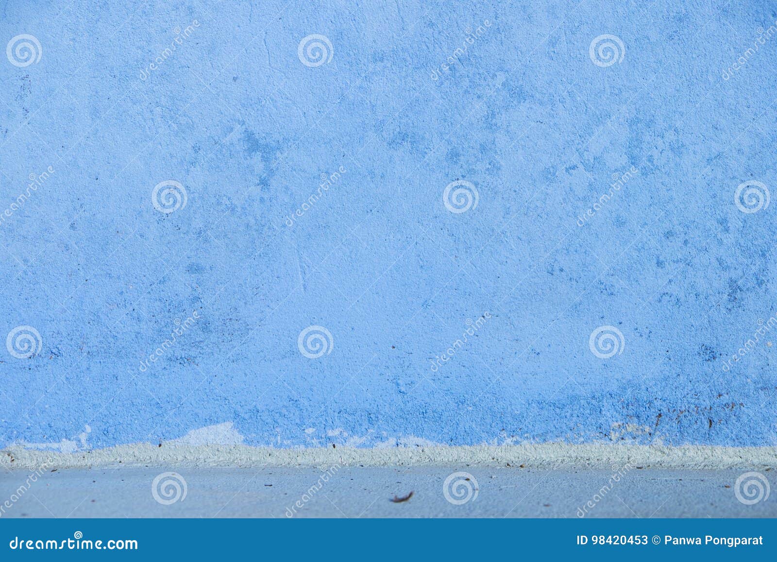 Blue Concrete Wallpaper with Rough Surface Texture Stock Image Image