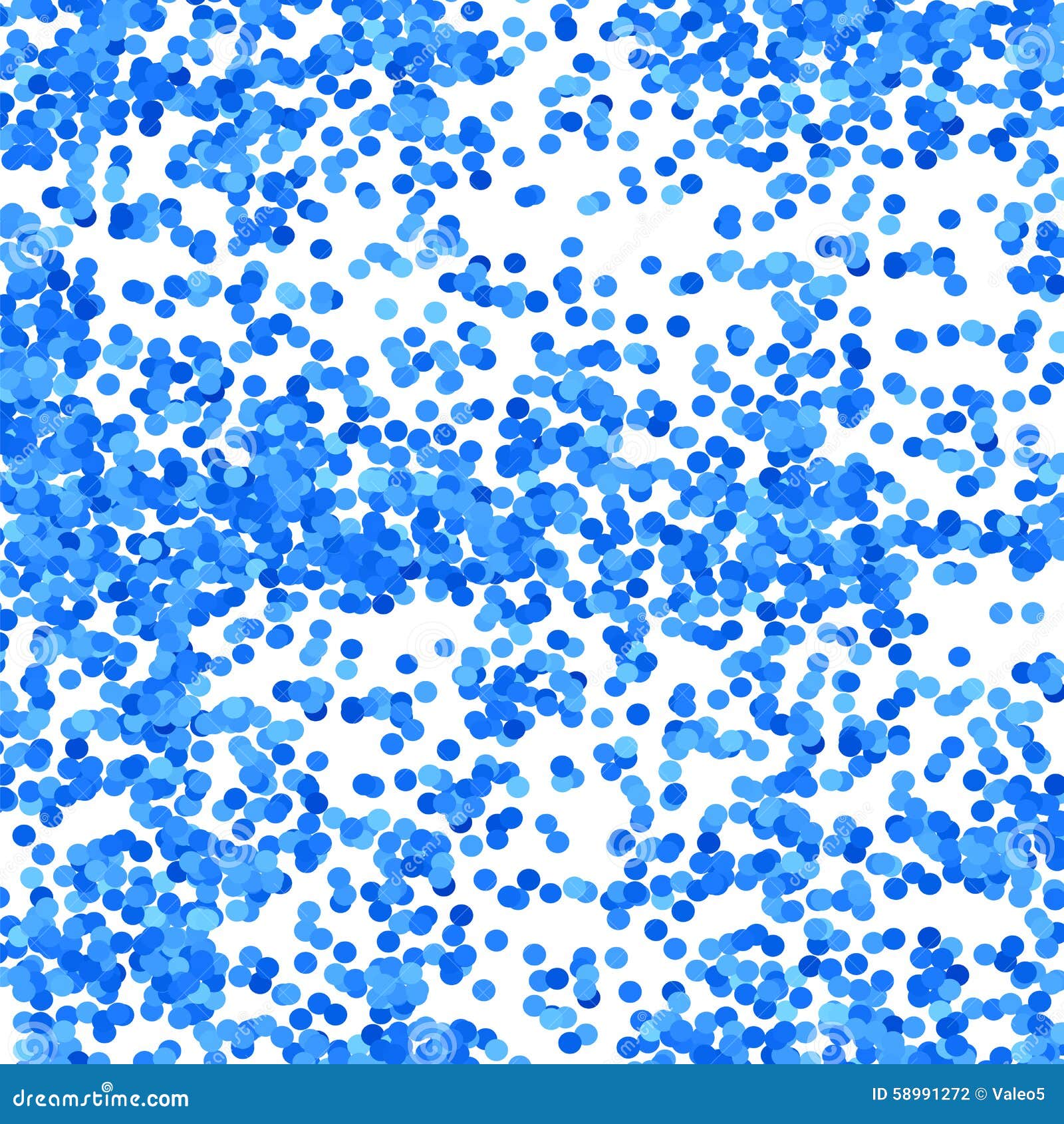 Blue Confetti stock vector. Illustration of confetti 58991272