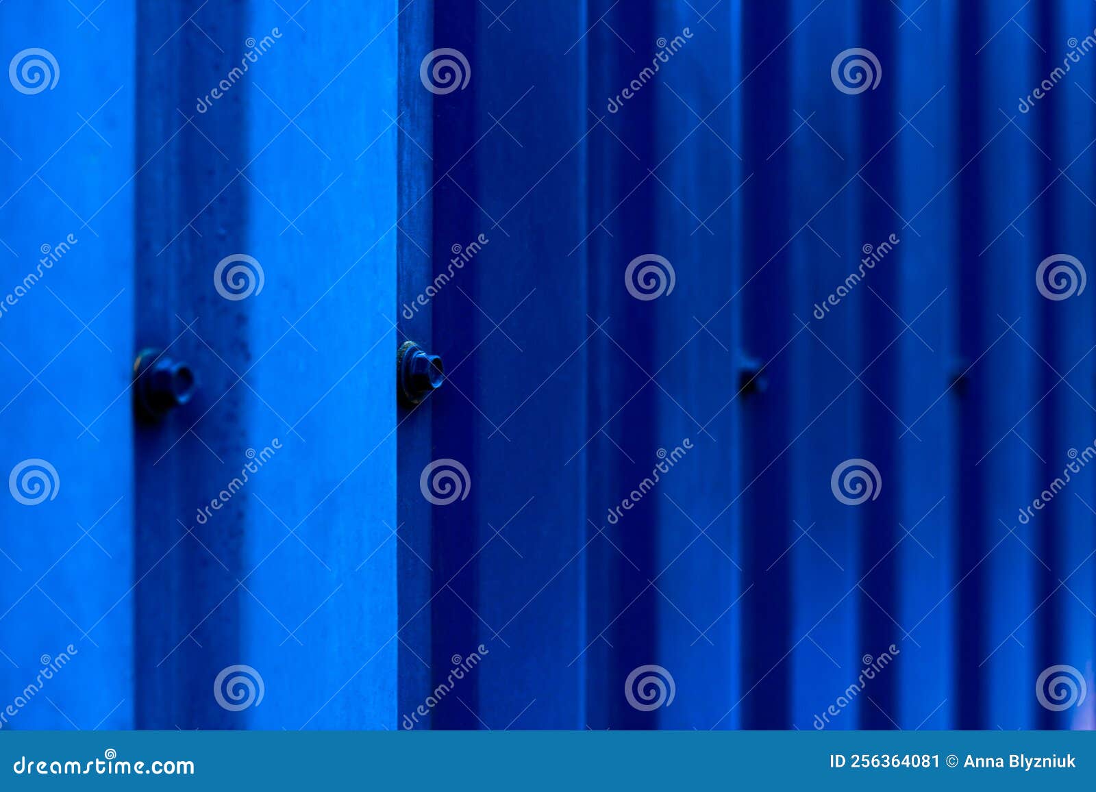 Blue Corrugated Board. Close Up. Background Picture. Stock Image Image of sheet, industry